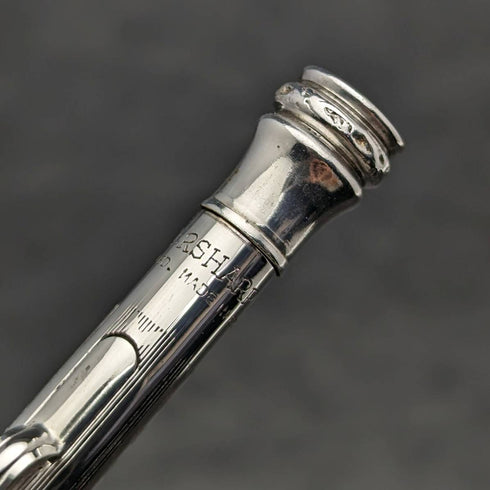 British vintage Eversharp silver plated mechanical pencil in paper box